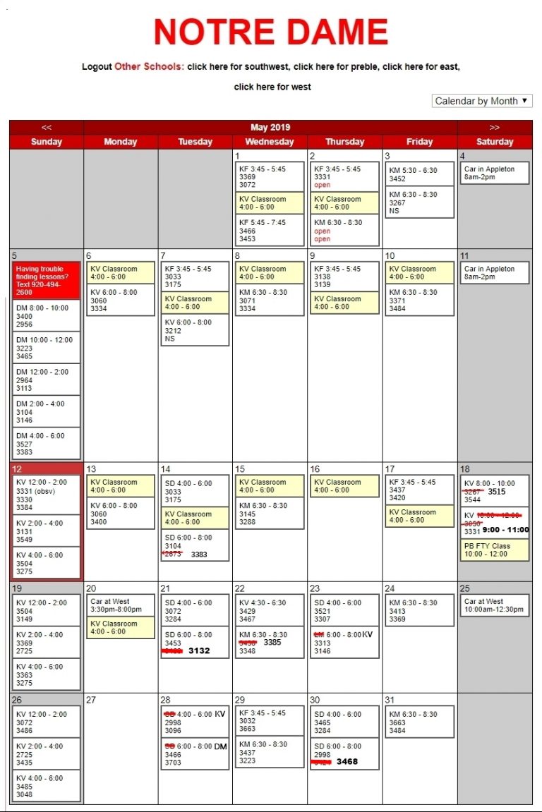 Just Drive Calendars | Driver's Education Roadmap